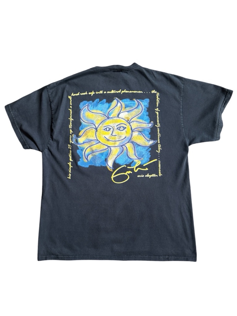 Vintage 90s Hard Rock Cafe Signature Series Eric Clapton Chicago